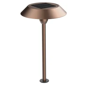 12 in. OneSync Landscape Bronze Solar Pathway Light