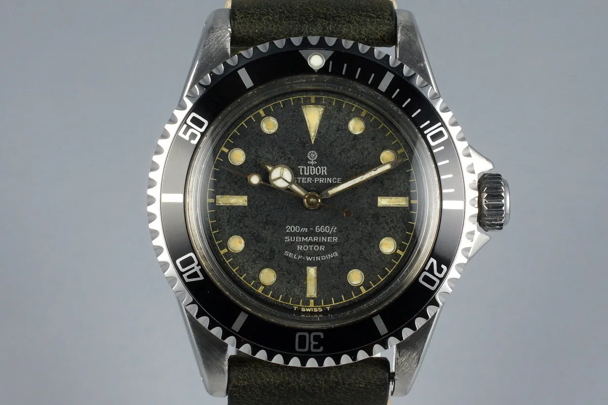 1963 Tudor Submariner 7928 PCG Gilt Chapter Ring Dial