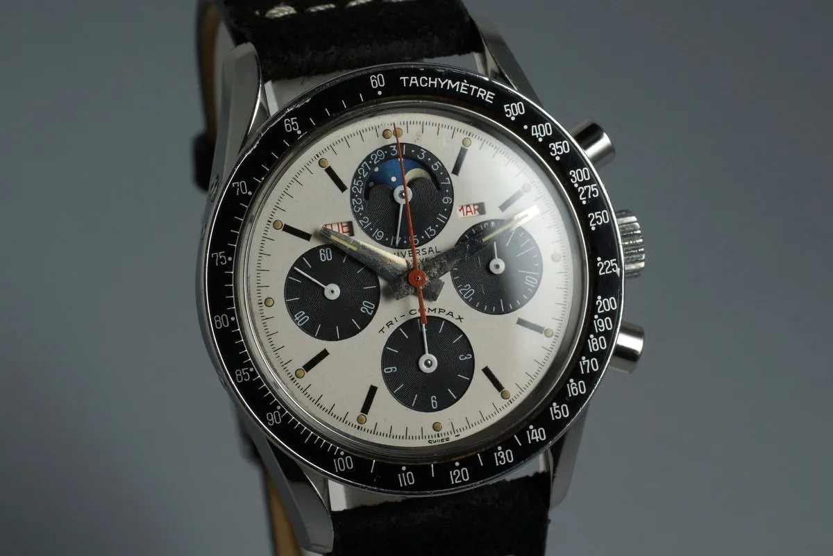 1967 Universal Geneve Tri-Compax Panda Dial 881101/01