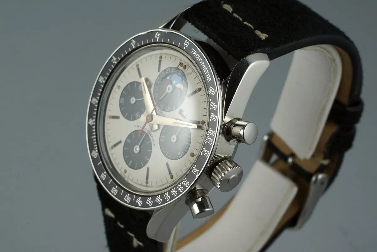 1967 Universal Geneve Tri-Compax Panda Dial 881101/01