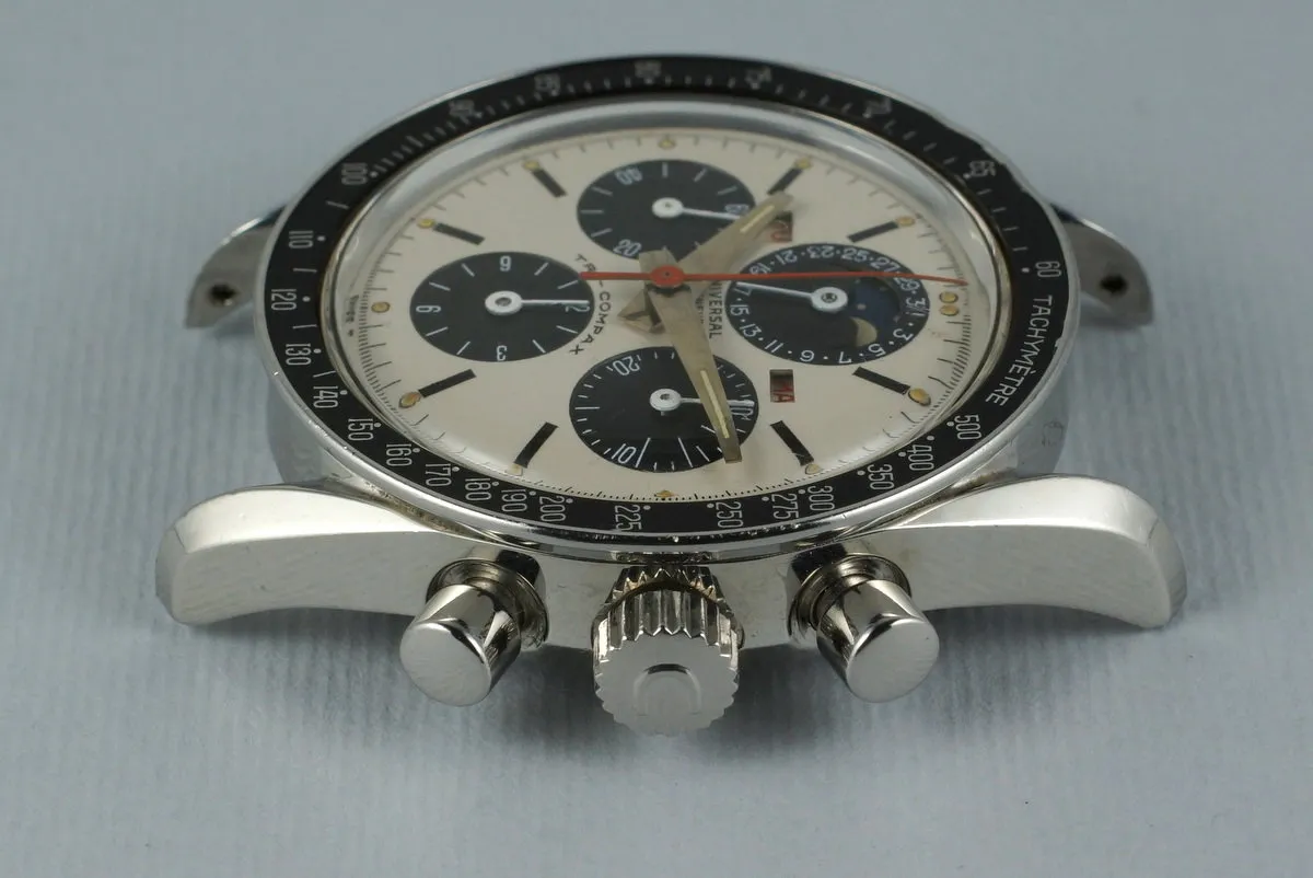 1967 Universal Geneve Tri-Compax Panda Dial 881101/01