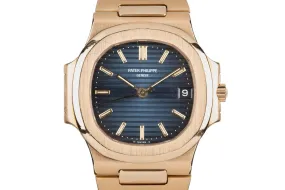 1988 18K Patek Phillipe Nautilus 3800/1 Sigma Dial with Box and Papers