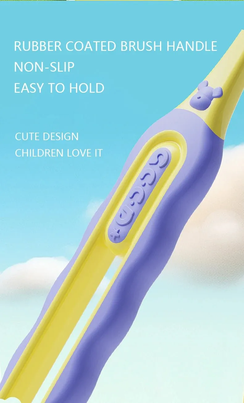 2-pcs Children's Toothbrush-Three-sided Soft Bristle