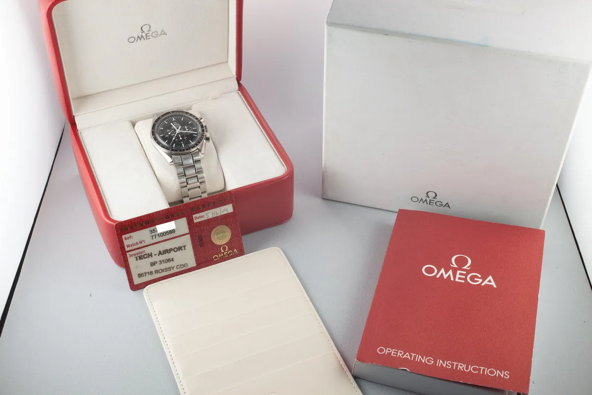 2004 Omega Speedmaster Professional 3570.50.00 with Box and Papers