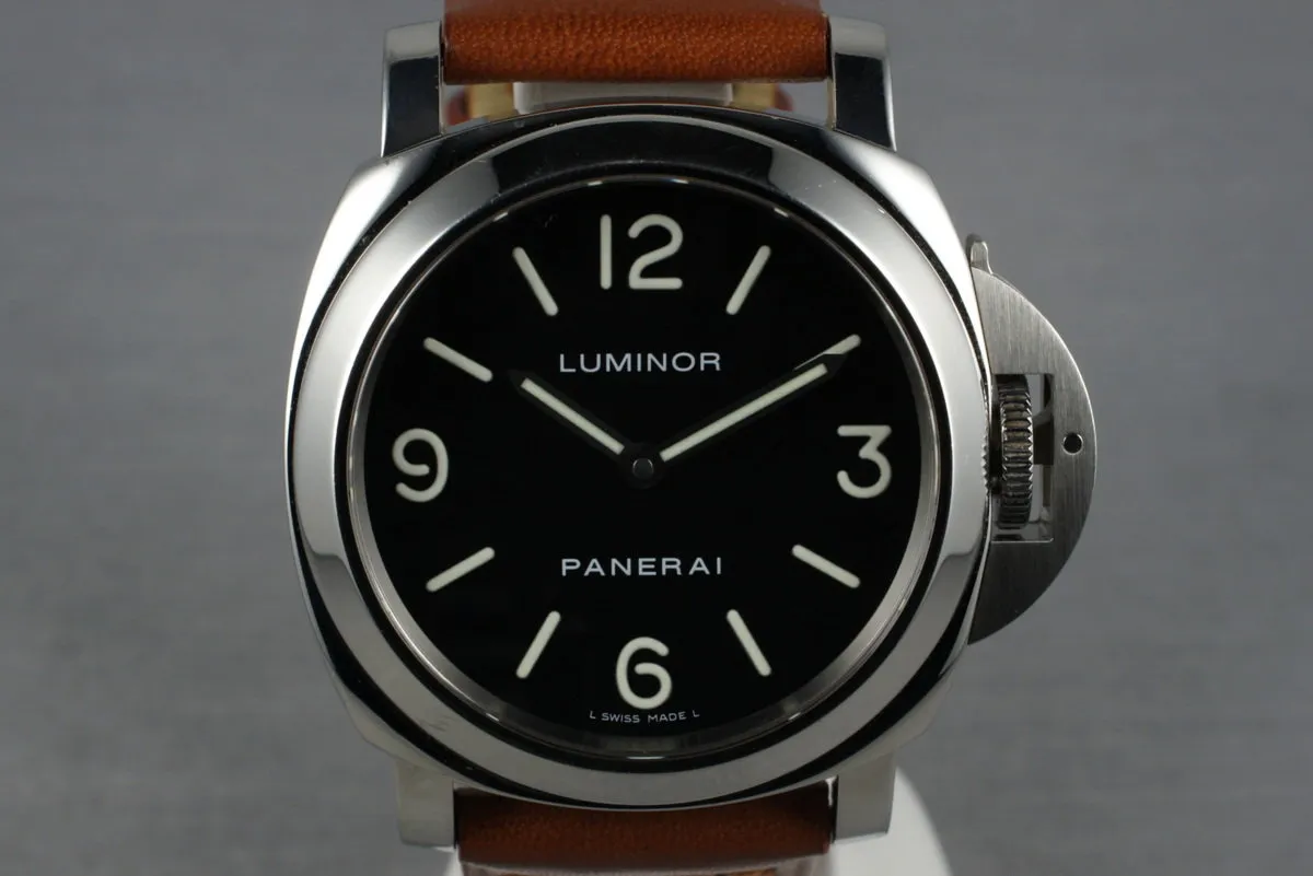 2004 Panerai Luminor PAM 112 with Box and Papers