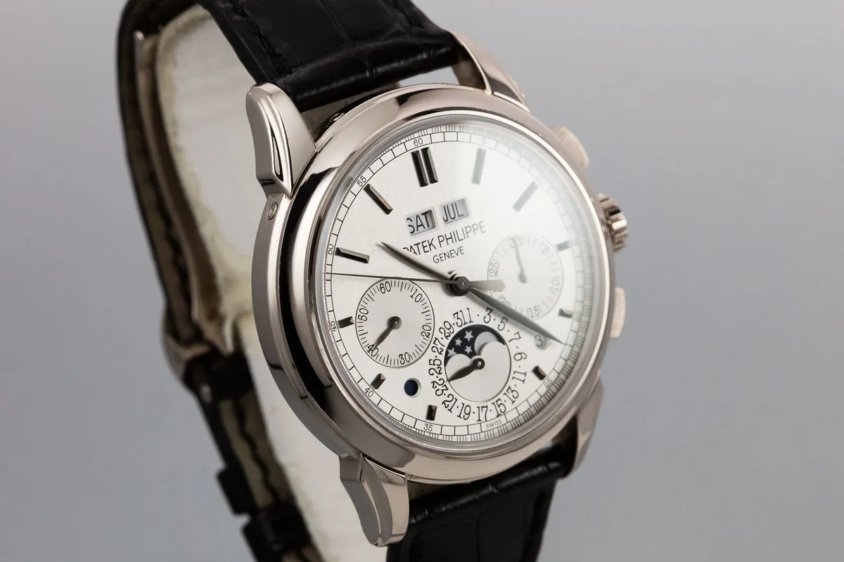 2013 Patek Philippe 18K White Gold Grand Complications 5270G Silver Dial with Box and Papers