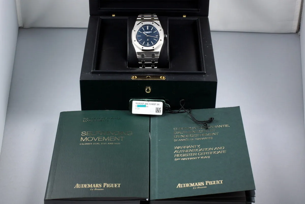 2015 Audemars Piguet 15202 Royal Oak with Box and Papers