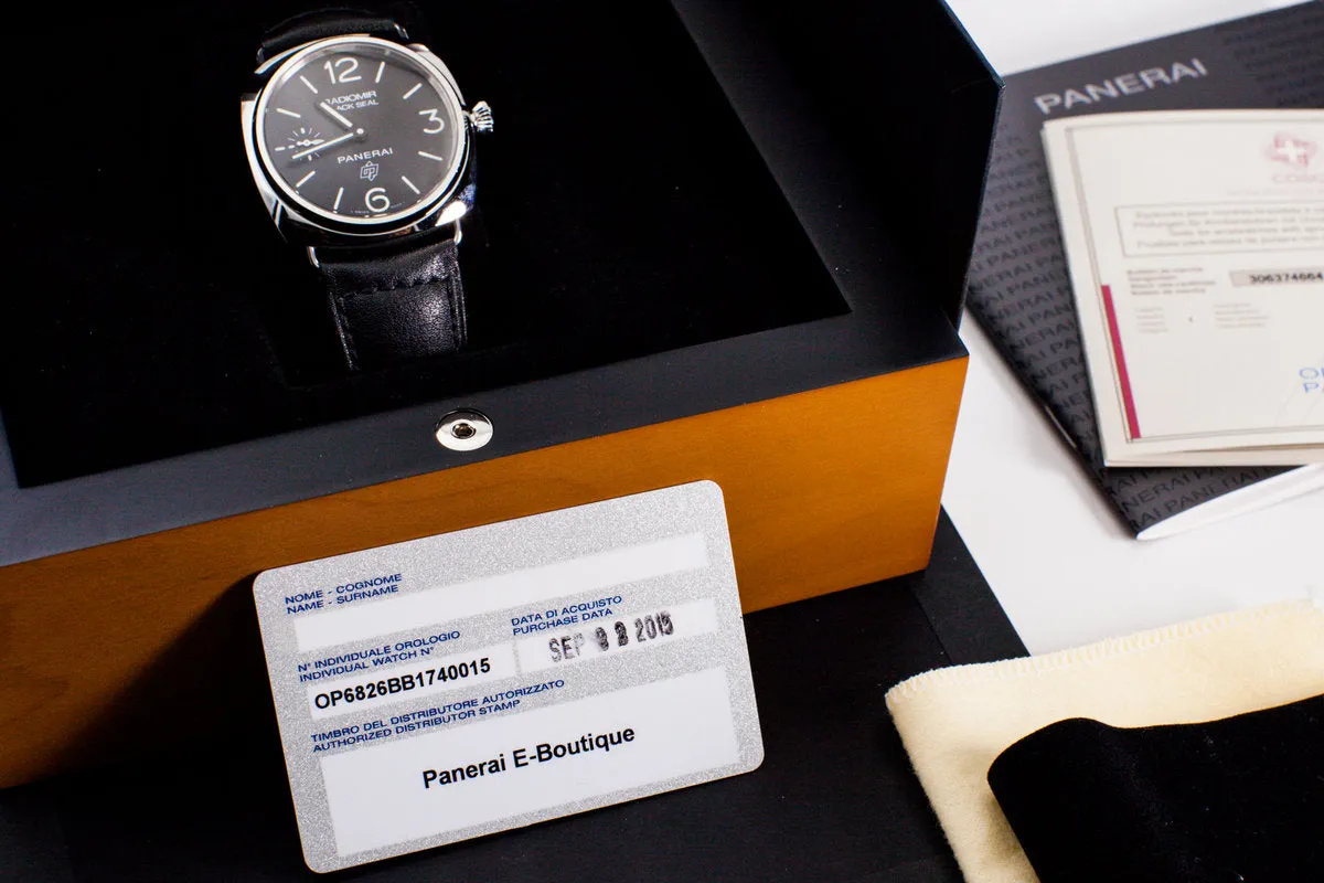 2015 Panerai Radomir PAM 380 with Box and Papers