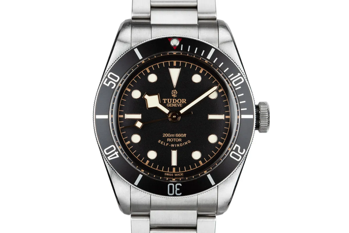 2015 Tudor Black Bay Heritage 7922N with Box and papers