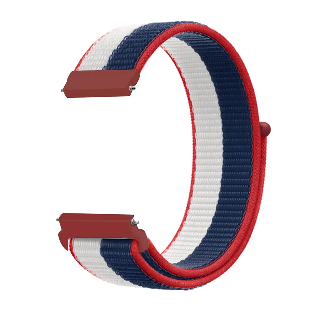 22mm SmartWatch Sport Loop Nylon Bands Great Britain