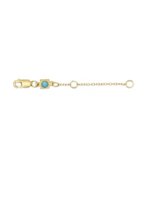 2" NECKLACE EXTENDER - GOLD