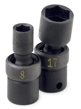 3/8" 3/8" Drive 6 Point Swivel Fractional Impact Socket