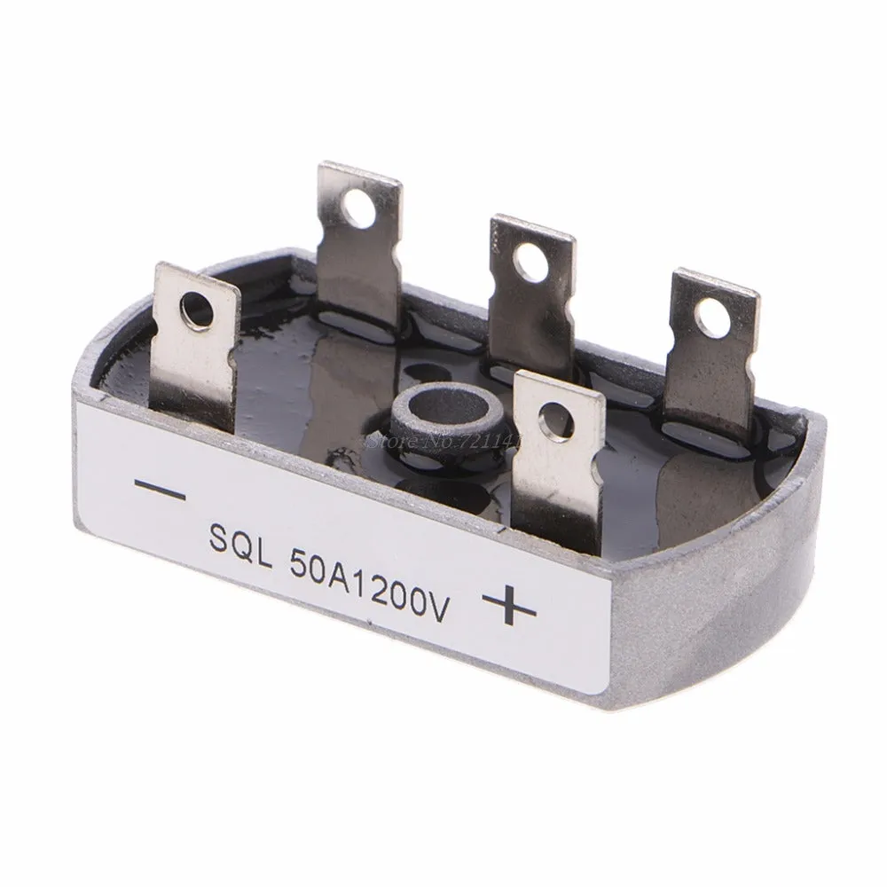 50A 1200V Aluminum Metal Case 3 Phase Diode Bridge Rectifier 50Amp SQL50A Module