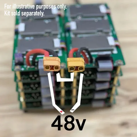 7S PCB Boards for 18650, Unpopulated