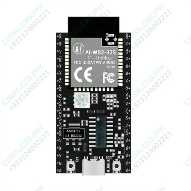 Ai-wb2-32s Nodemcu-ai-wb2-32s-kit Ai-wb2 2.4g Wifi bluetooth-compatible Ble 5.0 Esp32-s Development Board Module Bl602 4mb