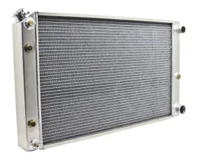 ALUMINUM EMC 1968-77 CHEVY CHEVELLE A-BODY RADIATOR DIRECT FIT W-AT LS CONVERSION - NATURAL