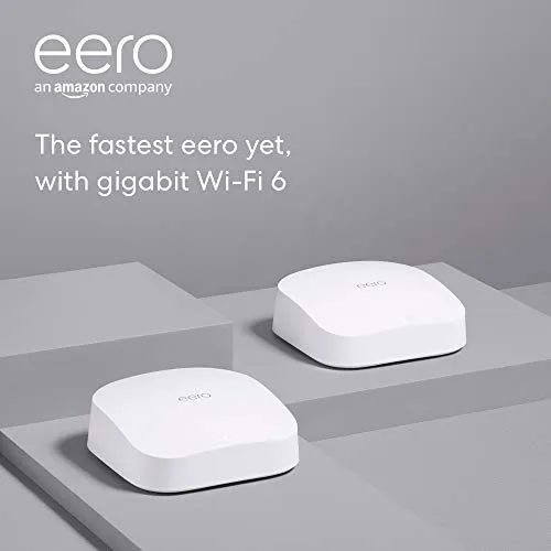 Amazon eero Pro 6 Tri-Band Mesh Wi-Fi 6 Router