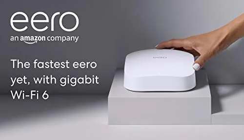 Amazon eero Pro 6 Tri-Band Mesh Wi-Fi 6 Router