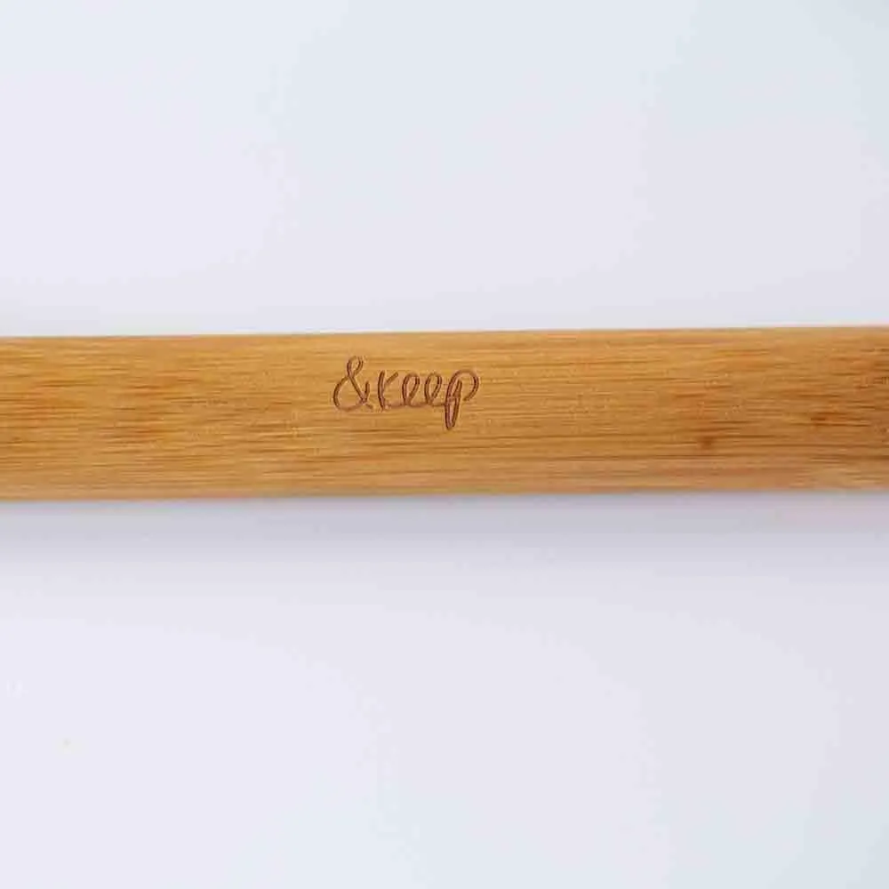 &Keep Bamboo Toothbrush Case