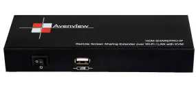 Avenview HDM-SHAREPRO-IP Remote Screen Sharing Extender Over Wi-Fi LAN with KVM