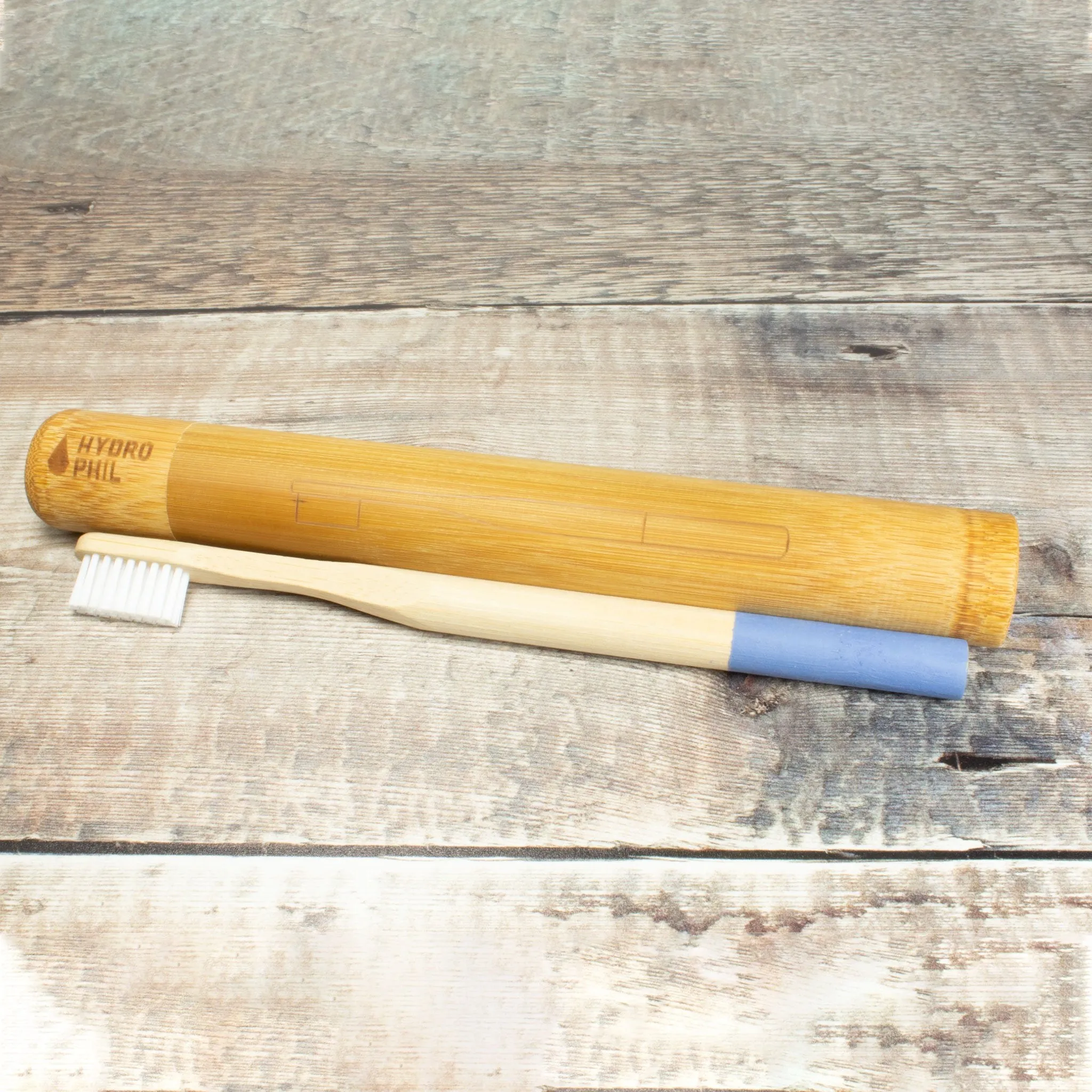 Bamboo Toothbrush Case