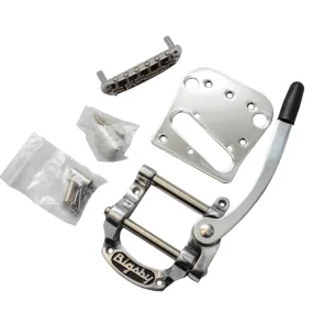 Bigsby B5T Vibrato Tailpiece & Bridge Kit For Telecaster - Polished Aluminium