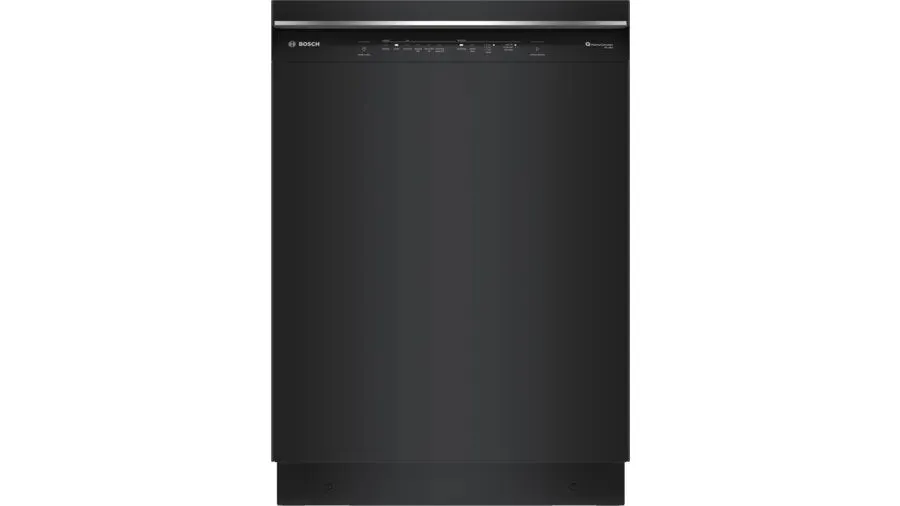 Bosch - 46 dBA Built In Dishwasher in Black - SHE53C86N