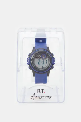 Boys Blue Multifunctional Digital Watch