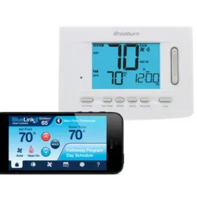 Braeburn BlueLink Model 7305 Wi-Fi Programmable Thermostat (3 Heat/2 Cool)