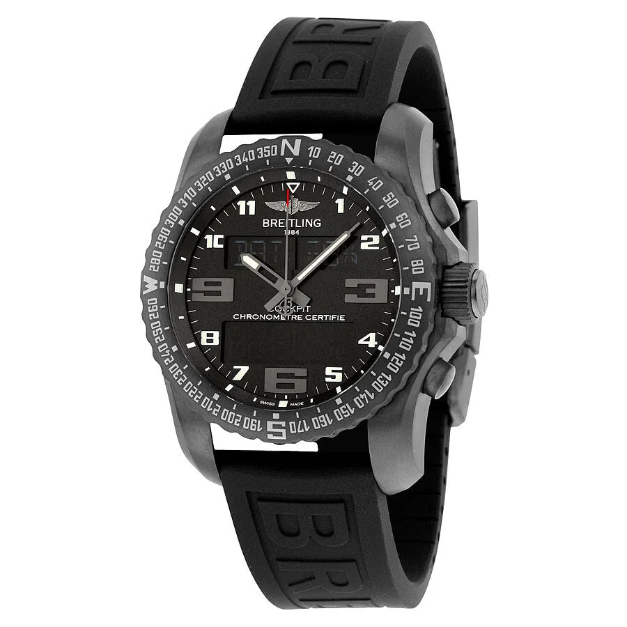 Breitling Cockpit B50 Titanium Analog-Digital Men's Watch VB501022-BD41BKPD3 VB501022-BD41-155S-V20DSA.2