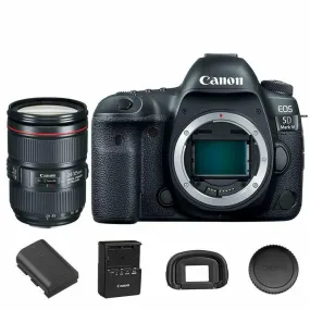 Canon EOS 5D Mark IV Digital SLR Camera with EF 24-105mm f/4L IS II USM Lens