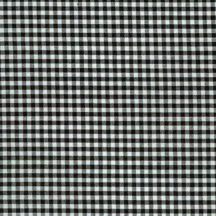 Carolina Gingham, 1/8" in Black