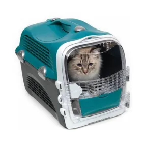 Catit Cabrio Multi-Functional Carrier System - Turquoise / Grey