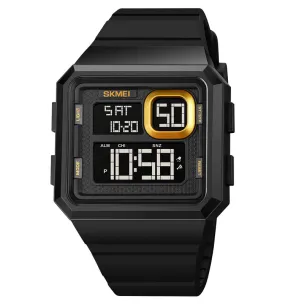 Classic square motion digital watch W2318877