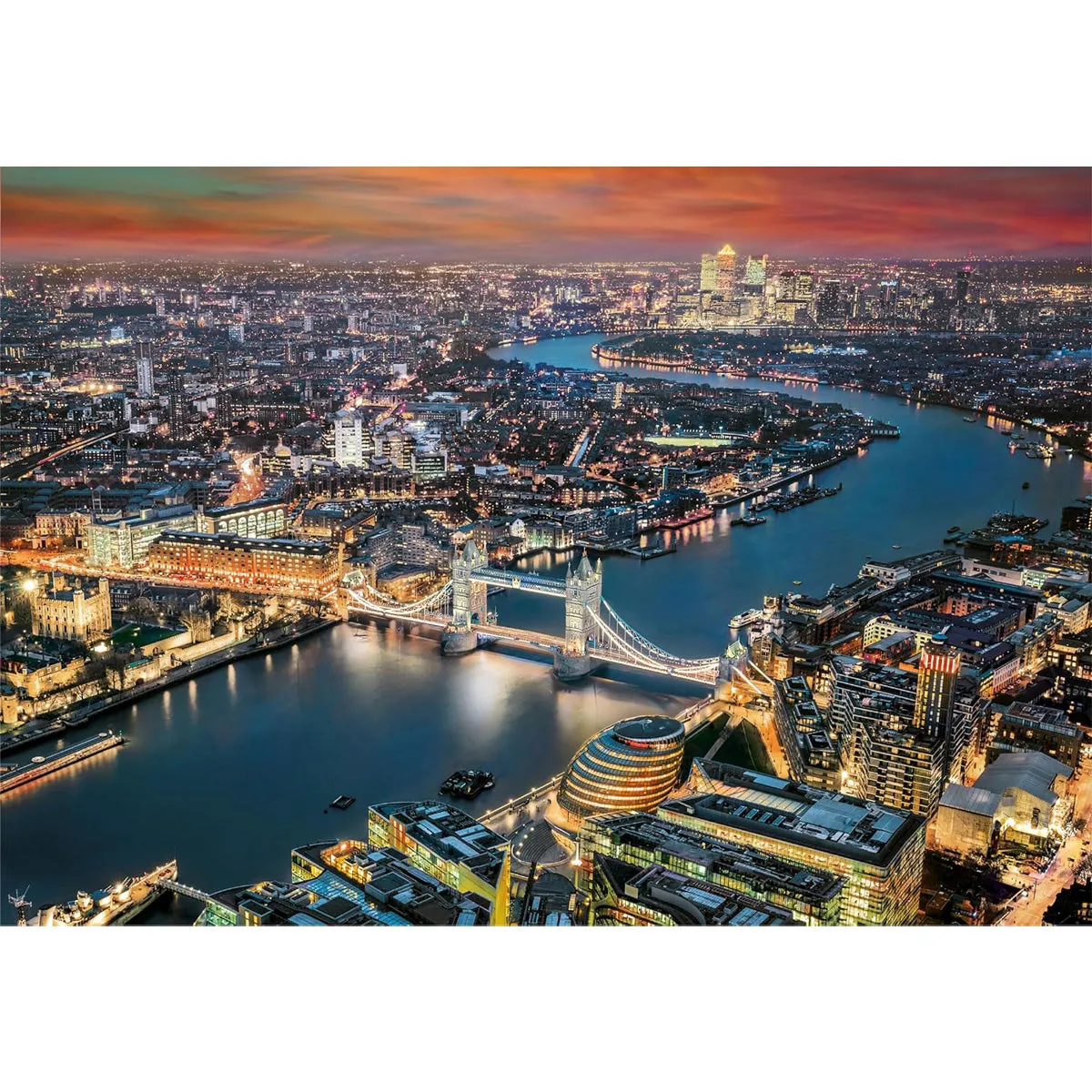 Clementoni London Aerial View 2000 Piece Puzzle