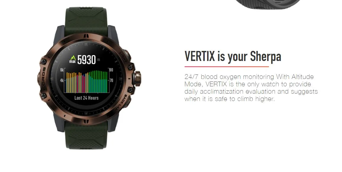 Coros Vertix GPS Adventure Watch