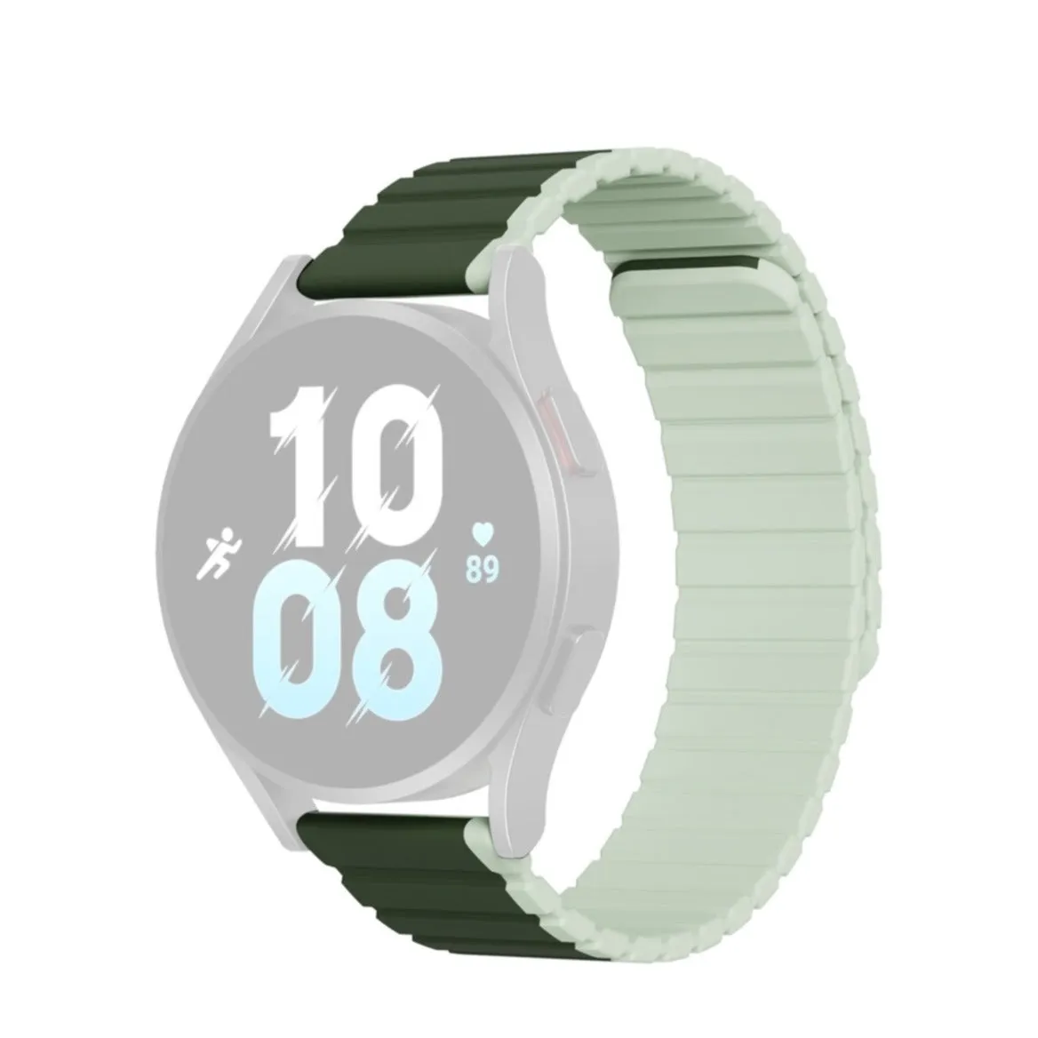 Dux Ducis - Polar Vantage M2 Magnetic Silicone Wristband (Joint circumference: 175-235mm) - Green