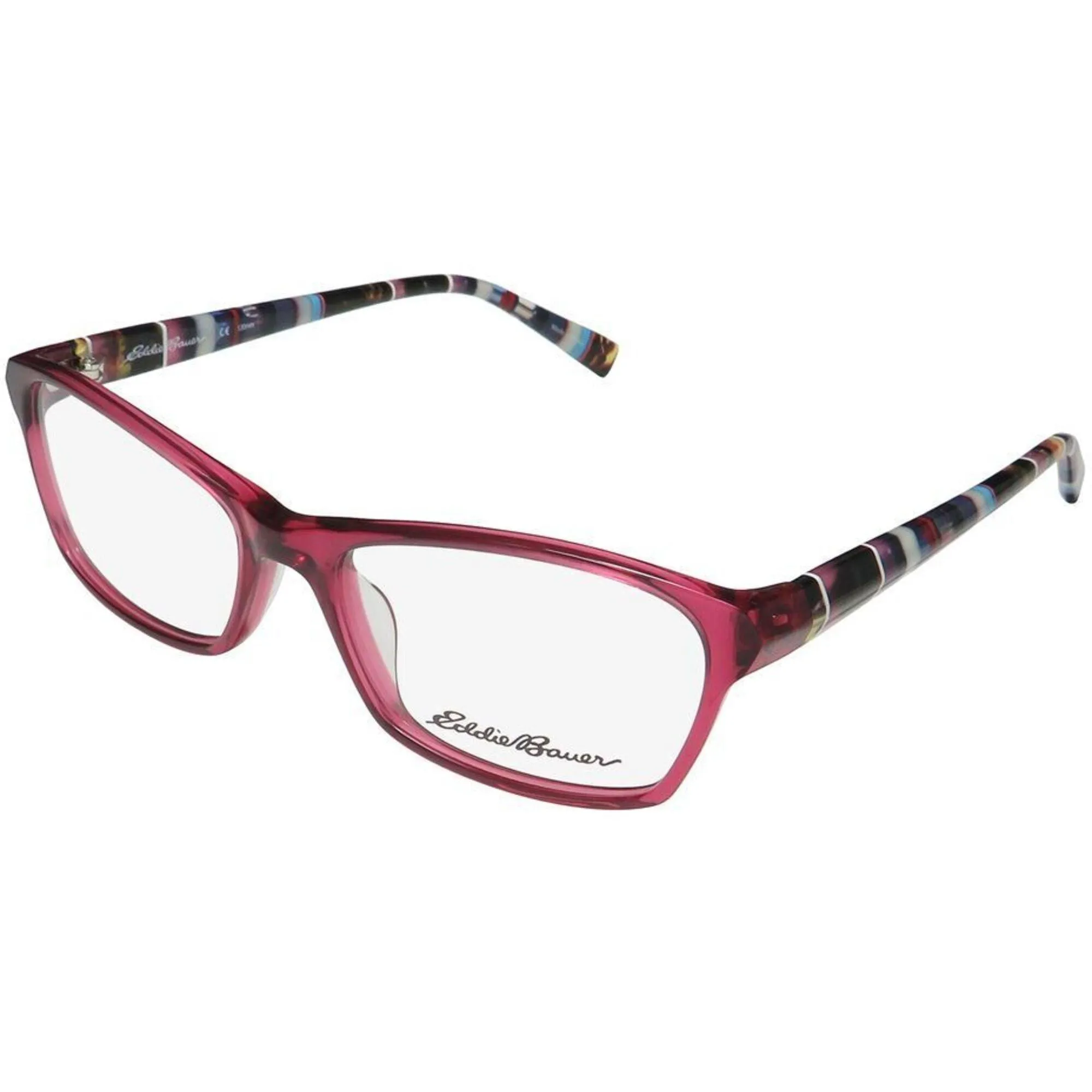 Eddie Bauer Women's Eyeglasses - Wine Plastic Cat Eye Frame | EDDIE BAUER 32215 WI