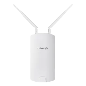 EDIMAX Long Range AC1300 Wave2 MU-MIMO 2T2R Outdoor AP. Power over Ethernet In/Out. IP56 rated weather proof housing. Works with Office 1-2-3 System.