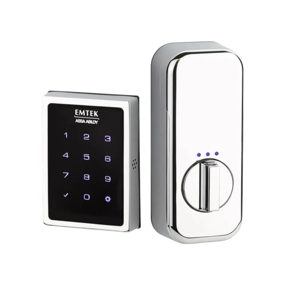 Emtek EMP1101 EMPowered SMART Motorized Touchscreen Keypad Deadbolt - Works with Yale Access App