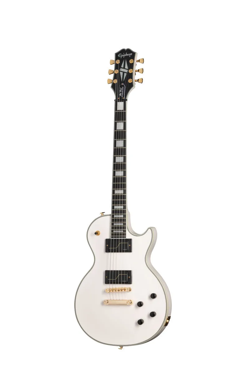 Epiphone Matt Heafy Les Paul Custom Origins With Hard Case Bone White