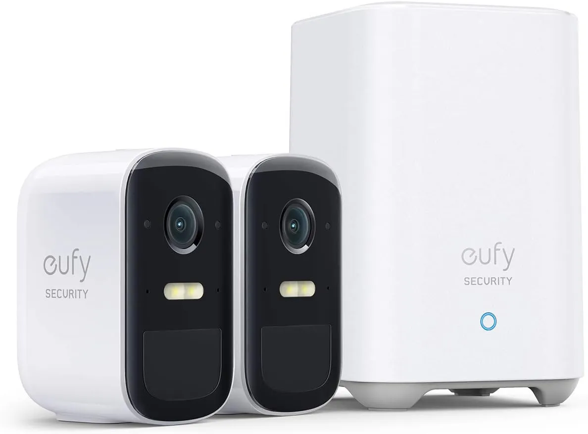 Eufy Security EufyCam 2C Pro 2-Cam Kit Security Camera Outdoor Wireless