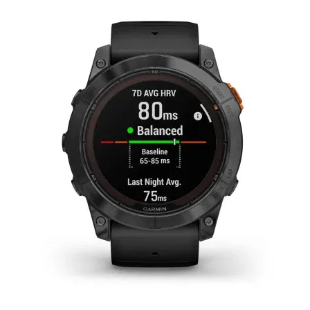 Fenix® 7X Pro – Solar Edition - Slate Gray with Black Band