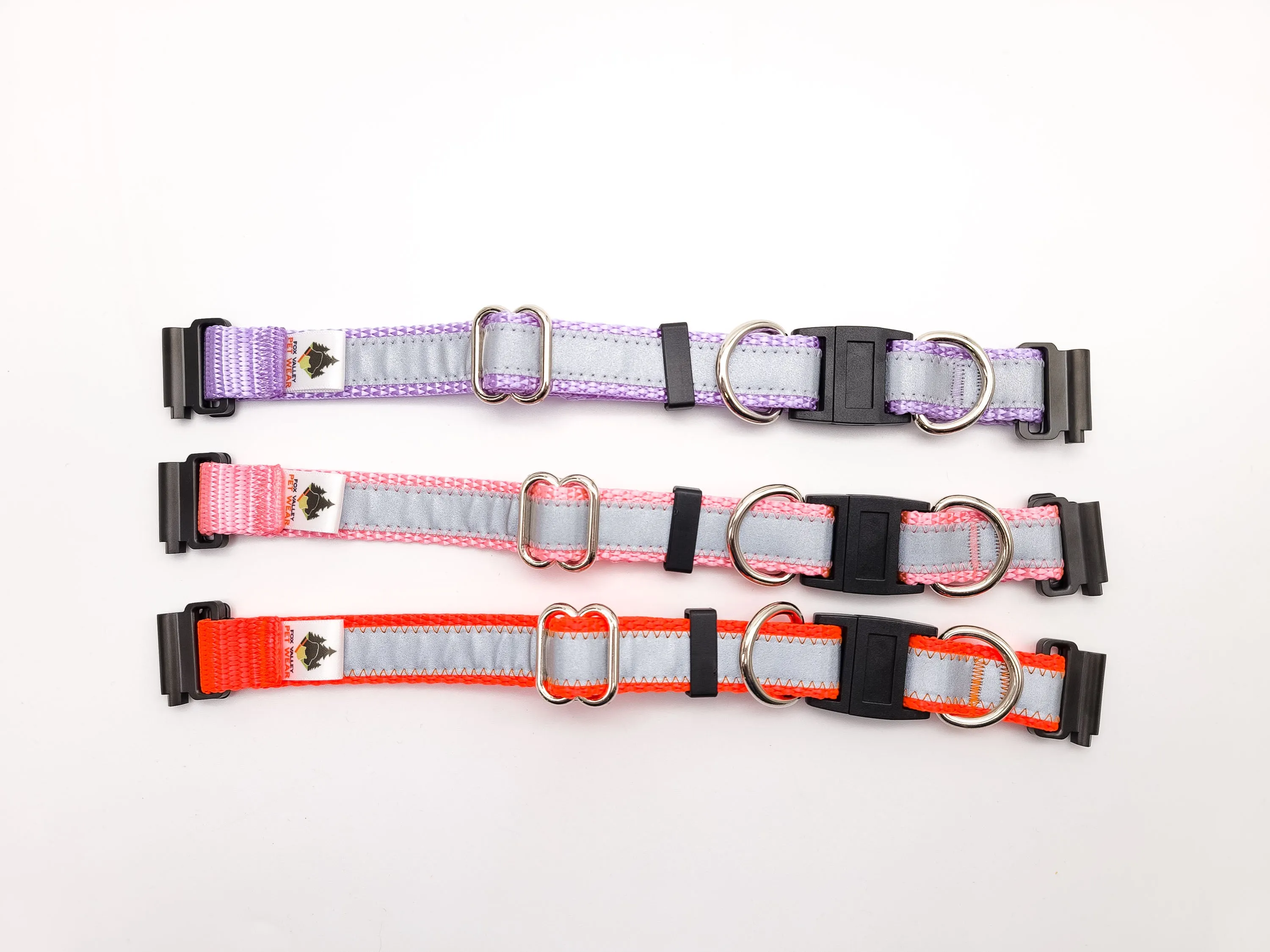 Fi Compatible BREAKAWAY Collars | Solid or Reflective | 20 colors | without buckle | Series 3