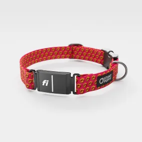 Fi GPS Included Cubular Orange Everyday Collar (6 month subscription)