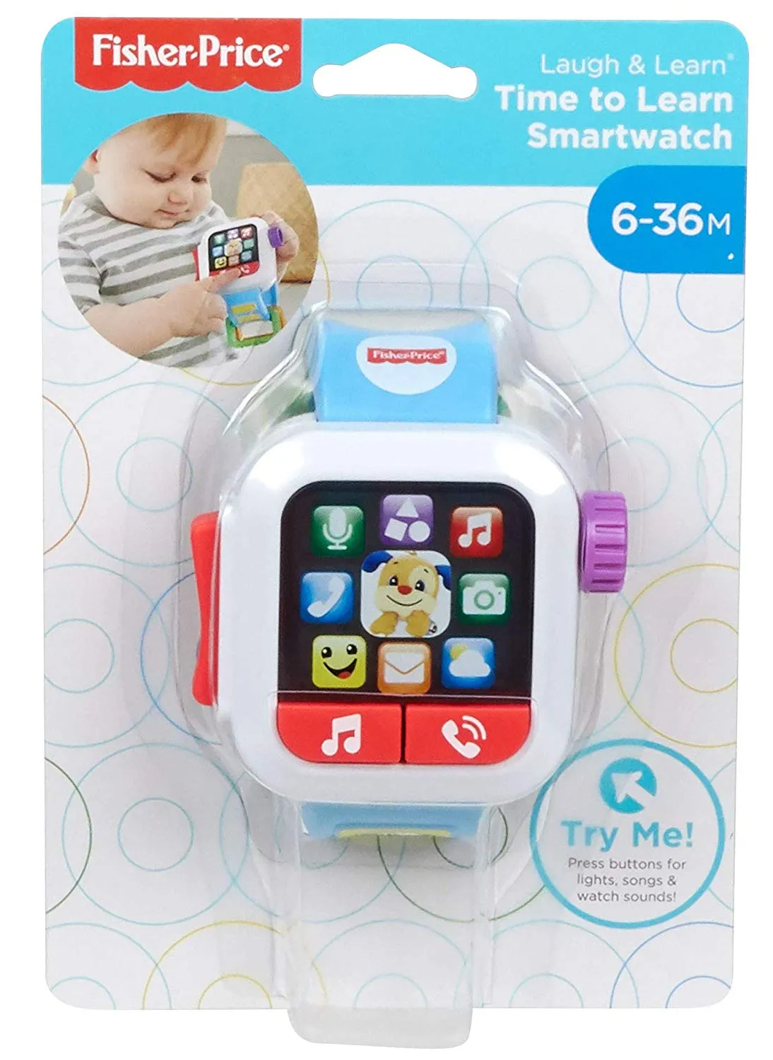 Fisher-Price Laugh & Learn Time to Learn Smartwatch