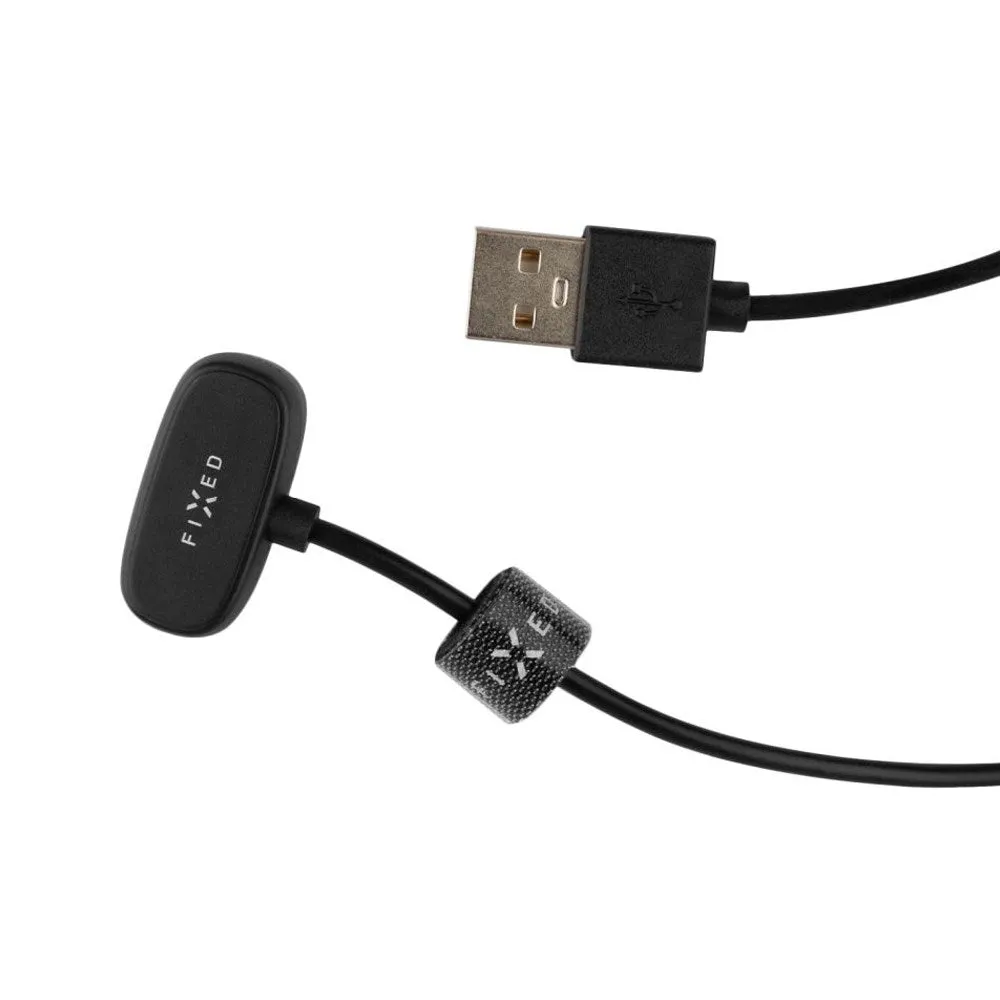 Fixed Ladekabel til Amazfit Smartwatch m. USB-A - Sort