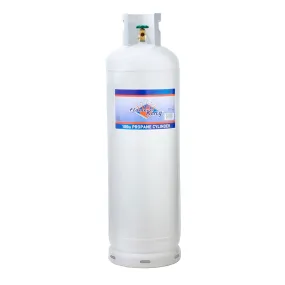 Flame King 100lb Propane Tank LP Cylinder with POL Valve