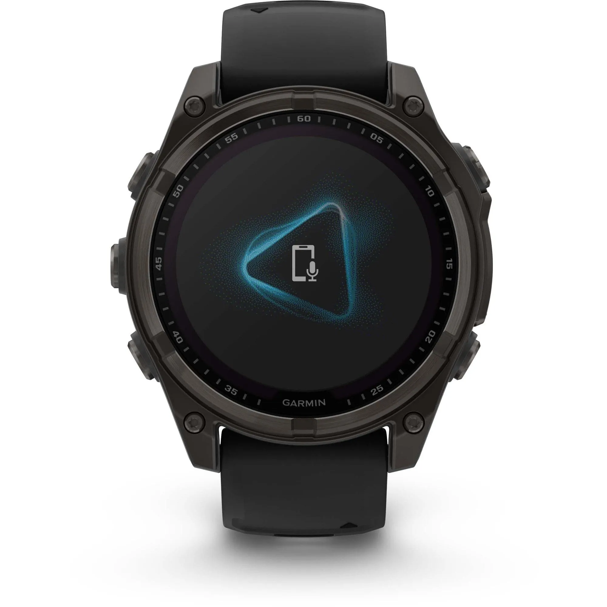 Garmin | Fenix 8 Solar Sapphire | Carbon Gray DLC Titanium/Black