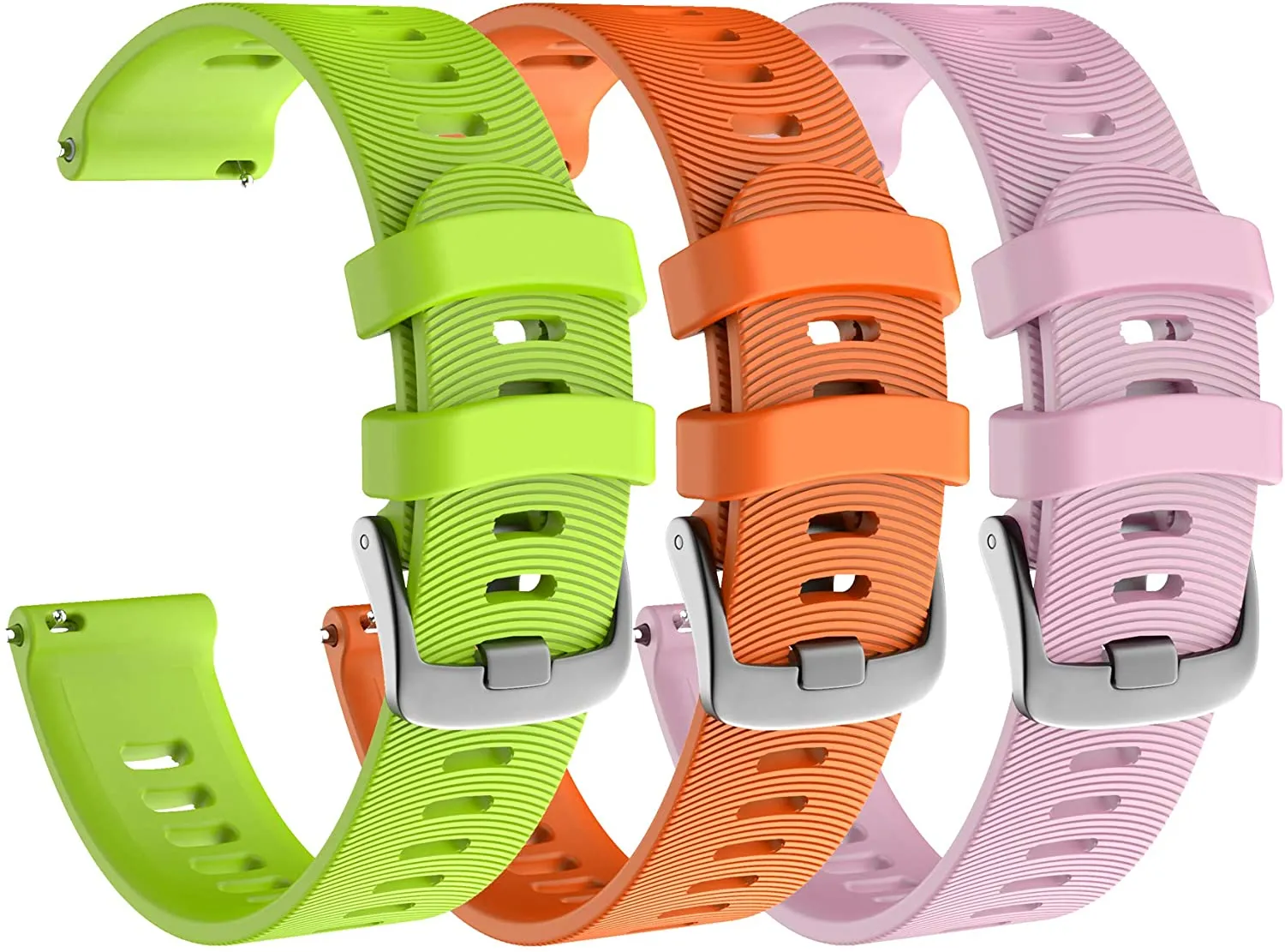 Garmin Forerunner 245 GPS Running Smartwatch (010-02120-20, Lime/Orange/Pink)